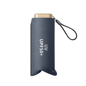 Mini Foldable Umbrella 6 Bone Flat UV Protection UPF50+ Payung Lipat Mini Portable Travel Friendly Pocket Umbrella