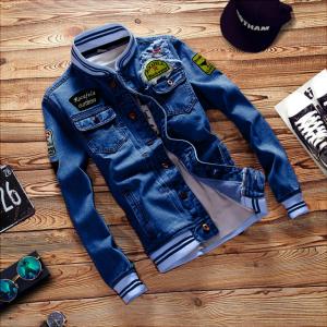 jaket jeans denim pria / jaket kasual pria / jaket keren pria dan wanita / jaket jeans cowo / jaket 2021 pria dan wanita / by QQ_RN