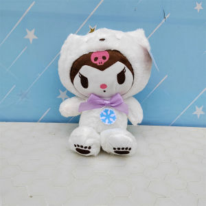 XY Sanrio Kuromi Melody Cinnamoroll Pochacco Plush Dolls White Bear Decor Stuffed Toys For Kids Home Decor Gifts YX