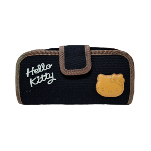 Sanrio Hello Kitty Ladies Women Girls Cosmetics Makeup Travel Organizer Bag Pencil Case HKBAG65A Black