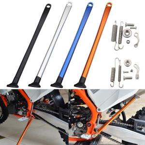 High Strength Aluminum Kickstand Heavy Duty Kickstand Metal Side Support Motorcycle Accessories for 17-23 Bikes