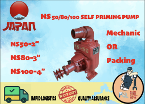 Japan Self Priming Water Pump Packing or Mechanical Type With Accessories NS50 NS80 NS100