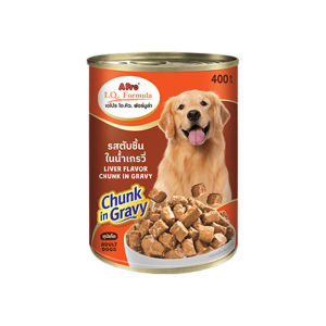 A PRO I.Q. Formula Wet Dog Food อาหารสุนัข อาหารเปียก เอโปร ไอคิว ฟอร์มูล่า อาหารกระป๋อง 400g สำหรับสุนัขทุกสายพันธุ์