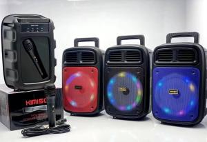 Speaker Bluetooth 3183 + Mic 6.5 Inch - Speaker Portable Led