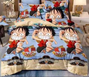(10 ลาย) ชุดเครื่องนอน 6ฟุต /5 ฟุต/3.5 ฟุต ผ้าปูที่นอน + ผ้านวม ปลอกหมอน ครบชุด 6 ชิ้น ลายการ์ตูน ลายสไปเดอร์แมน เก็บเงินปลายทาง