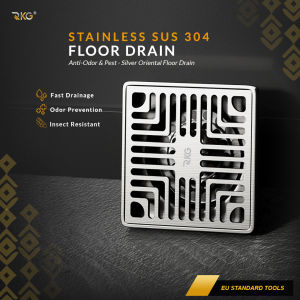 Saringan Got Anti Odor Shower Style Stainless SUS 304 Floor Drain FDS-055GY