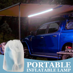 Outdoor Camping Inflatable LED Light USB Charger Outdoor Portable Hanging Tent Lamp Magnetic Camping Lighting Tools Car Trunk Light