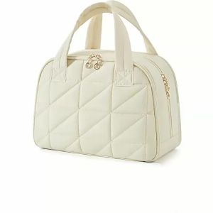 New Fashionable Womens Travel Makeup Bag Portable Makeup Bag Wash Bag Portable Cosmetic Storage Bag
