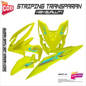 STRIPING VARIASI TRANSPARAN HONDA BEAT NEW 2016 STICKER CUSTOM