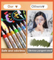 Hightune spidol acrylic marker Spidol Akrilik Spidol Pastel Pulpen Highlight Drawing Warna. 