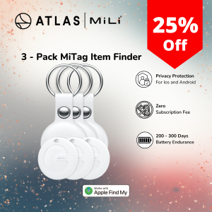3 - Pack MiTag Item Finder IOS/Apple