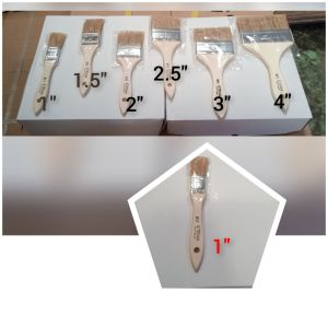 Kuas tangan 1 Inch Perlusin Tanpa vernis 611 ETERNA