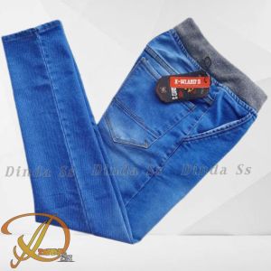 CELANA JEANS PANJANG PRIA / CELANA PANJANG PRIA JEANS / CELANA PANJANG JEANS PRIA PINGGANG KARET BISA C.O.D BAYAR DI TEMPAT
