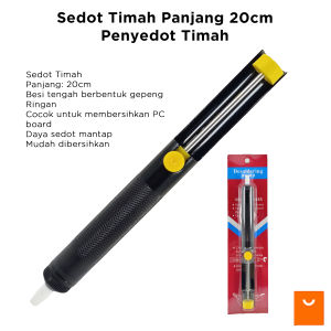 Sedot Timah Panjang 20cm Penyedot Timah Desoldering Pump