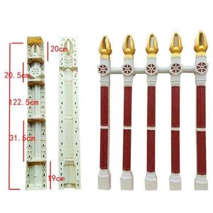 KHUÔN HÀNG RÀO BÊ TÔNG CÀNG CUA Cao 1m22