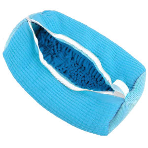 Large Shoes Laundry Bags for Washing Machine Shoes Washing Bag Storage Bag Shoe Protector Bag with Zip Closure for for Sneakers Running Shoes up to 45 Size Socks Bras