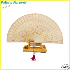 【Follow】【New Arrived】 COD พัดไม้ไผ่แกะสลักด้วยมือสำหรับงานแต่งงานแฟชั่นพัดไม้จีนโบราณพัดไม้สไตล์โบราณพัดสำหรับตกแต่งบ้าน