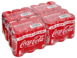 Nước ngọt có ga COCACOLA nguyên bản có đường lon 320ml