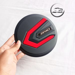 Paket Garnish Cover Lampu Depan Belakang Outer Cover Handle Pegangan Pintu Tank Cover All New Brio 2023 - 2024 Hitam