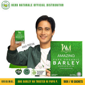 Amazing Pure Organic Barley Juice Original 10 Sachets/box Immune System Booster Fights Cancer & Diabetes | Good for PCOS