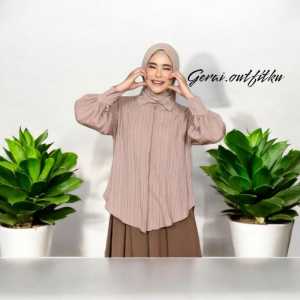 Blouse Kemeja Atasan Wanita Lady Crush Kemeja balon baby crush Atasan wanita babycrush polos