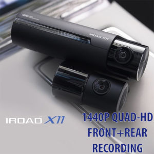 IROAD X11 1440P QHD Sony Sensor Dual Channel Quad-HD Car Recording Dash Camera (KAM AUTO MART PTE LTD)