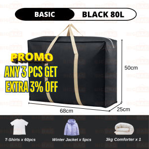 BIG BAG Beg Toto Berzip Beg Simpan Toto Bag Pillow Bag Storage Blanket Bag Beg Toto Tahan Lasak Storage Bag