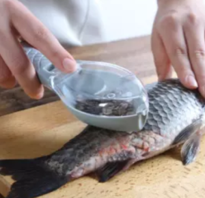 EH Fish Skin Scraping Brush Cleaner Peeler Device