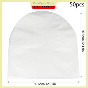 [PureZone] 50 cái 7 10 12 inch rõ ràng Vinyl ghi lại protecter LP kỷ lục túi nhựa chống tĩnh kỷ lục bên trong tay áo bao bì túi rõ ràng Bìa