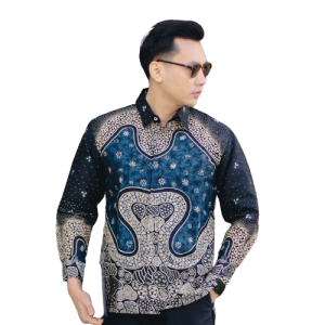 MENSTYLE BATIK - Kemeja batik pria slimfit furing Adhinatha lengan panjang batik pria premium