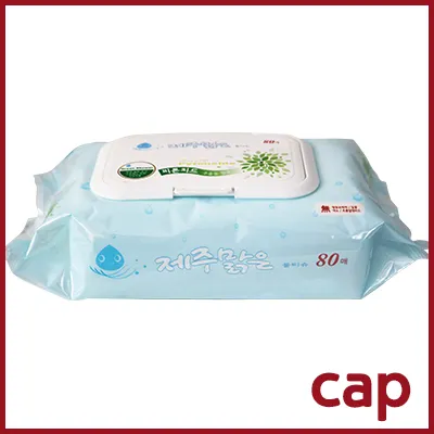 🇰🇷K SHOP Official Seller Jeju Wet Wipes / Refill type 10packs / Cap type 9packs / Exp. Oct. 2027