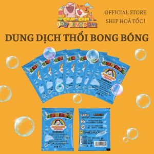 Gói Dung Dịch Thổi Bong Bóng Xà Phòng An Toàn Cho Bé - Đồ Chơi Ngoài Trời ! ChunChinToyKingDom
