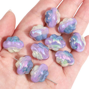 15x9mm nhựa hạt bằng acrylic Gradient sơn dầu đám mây cho vòng tay thủ công vòng cổ bông tai Keychain Tự Làm Thủ Công Phụ kiện làm đồ trang sức