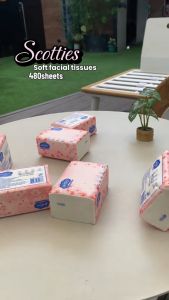 Buy 1 Take 1 Scotties Ultra Soft Facial Tissue for Baby and Adults 8 Packs 4 Ply Toilet Paper