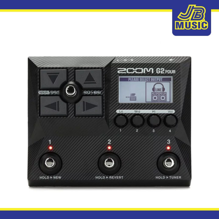 Zoom - G2 Four Guitar Multi-effects Processor Pedal (Guitar Equipment)(Effect Pedal)