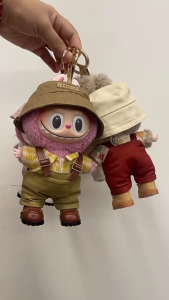 17Cm búp bê vải nhung Quần Áo có thể giặt mềm Vải Búp Bê Trang Phục Cho trẻ em và người lớn chơi giả vờ Hoạt Động phụ kiện búp bê