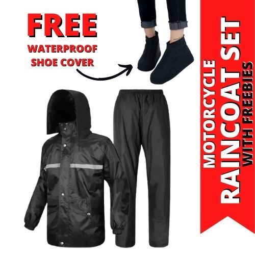 Original Motorcycle Raincoat (Makapal) Waterproof Rain Coat