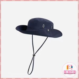 BiBlio Cowboy Hat UV Protection Mountaineering Hat Outdoor Fisherman Hat Male and Female Rolled-Brim Hat