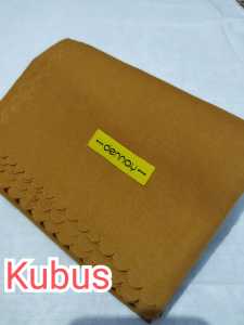 JILBAB/HIJAB SEGI EMPAT DEENAY POLOS LASERCUTTING REALPICT (BISA COD)