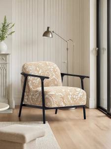 Paisley Chair for Home Living Room Bedroom Balcony Designer Vintage Armchair Leisure Chair