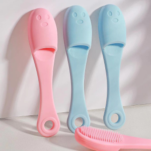 Tool Stick Jari Sikat Silikon / Sikat Pembersih Komedo Silikon / Sikat Penghilang Komedo