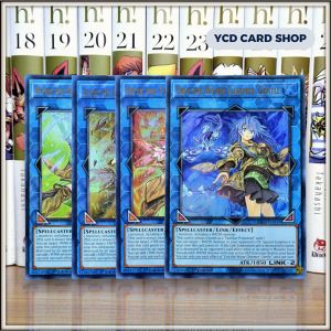 [YCDcardgame] Thẻ bài Yugioh chính hãng Set 4 Link Charmer ( 4 hệ)   – Ultra rare
