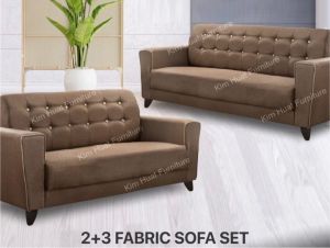 Percuma 1 Bangku Sofa Kulit / Sofa Kain 2 Seater 3 Seater 2+3