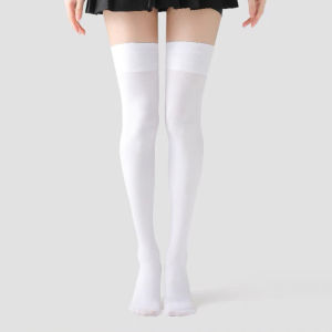 FIND Knee Long Student’s Socks whitesock College Style Girls Stockings School socks Stockings