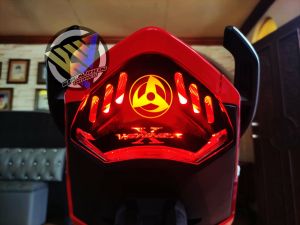 Tail Light Decal Sticker For Honda Winner X Sharingan Design
