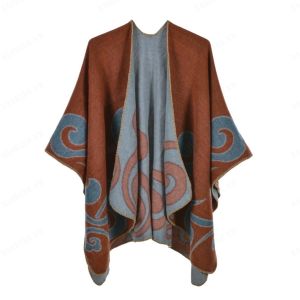 Winter Cashmere Scarf Women Warm Pashmina Blanket Scarves Female Thick Shawl Wraps