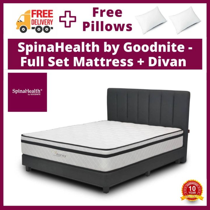[FREE GIFT RM159 KING KOIL PILLOW ] Full Set (Mattress +Divan set + Free Delivery+Free Pillow
