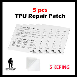 UtanKing™ TPU Repair Patch Waterproof Camping Tent Patches Tarp Flysheet Tape Sticker Air Bed DIY Baiki Khemah Koyak