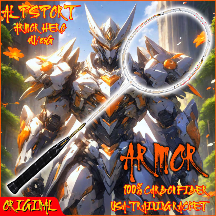 ALP ARMOR 4U Badminton Full Max 32 Lbs High Quality Imported Carbon ...