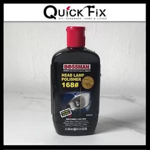 Explosive Robbery QuickFix [200ML] BOSSMAN 168 #   Polish Motorcycle Headlamp Car Head Lamp Headlight Polisher
